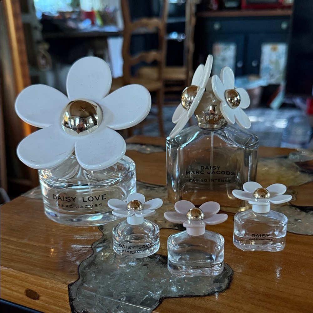 Marc Jacobs Daisy Collection Perfume Bottles
